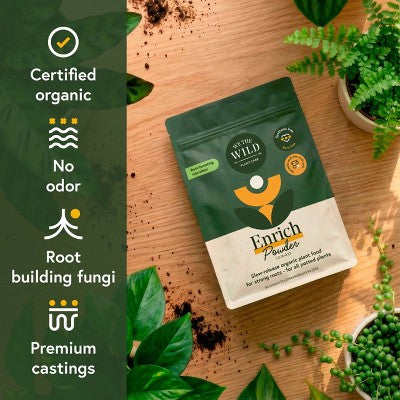 WE THE WILD Plant Food Kit Organic Easy 2-Step Care For Houseplants
