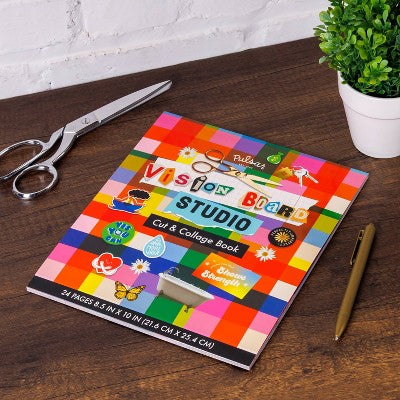 Pulsar Eco Products Cut and Collage Book Funky