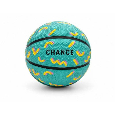 Chance Retro Remix Squiggles Basketball - Light Blue
