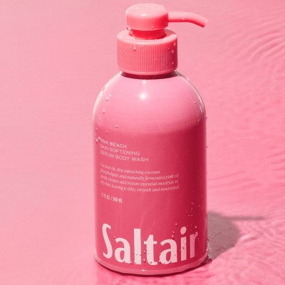 Saltair Pink Beach Serum Body Wash - Coconut Scent - 17 fl oz