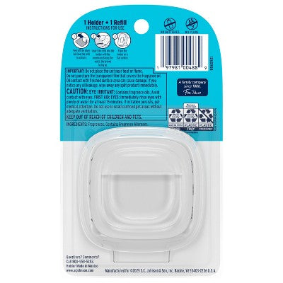 Glade Small Room Scented Air Freshener Starter Kits - Sea Waves Starter - 0.25oz: Oil Non-Powered