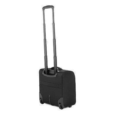 SWISSGEAR Checklite Underseater Carry On Suitcase - Black: Tear-Resistant, 2 Wheels