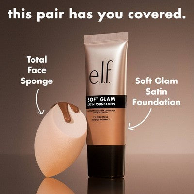 e.l.f. Soft Glam Satin Foundation - 13 Fair Neutral - 1 fl oz