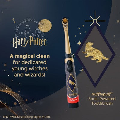 Colgate Kids' Harry Potter Battery Powered Toothbrush - Hufflepuff