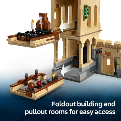 LEGO Harry Potter Hogwarts Castle Flying Lessons, Wizard Building Toy 76447
