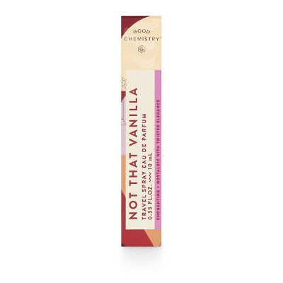 Good Chemistry Eau de Parfum Travel Body Perfume - Not That Vanilla - 0.34 fl oz