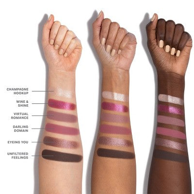 Morphe Love Byte Eyeshadow Palette - 7.5g: Pressed Powder, Dark Tones, Light Tones, Medium Tones