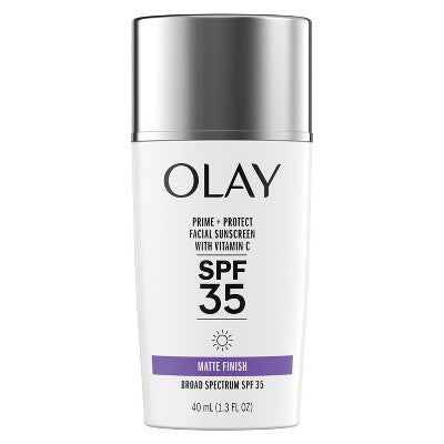 Olay Prime & Protect Mattifying Face Lotion - SPF35 - 1.3 fl oz EXP 11/2025