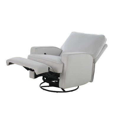 Baby Relax Addison Swivel Gliding Recliner - Performance Gray Fabric (LOCAL PICKUP ONLY)