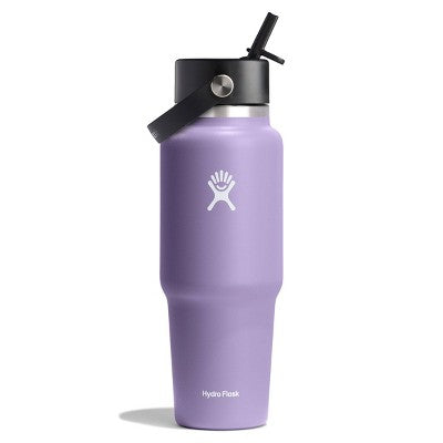 Hydro Flask 32oz Wide Mouth Flex Straw Travel Bottle - Moonshadow