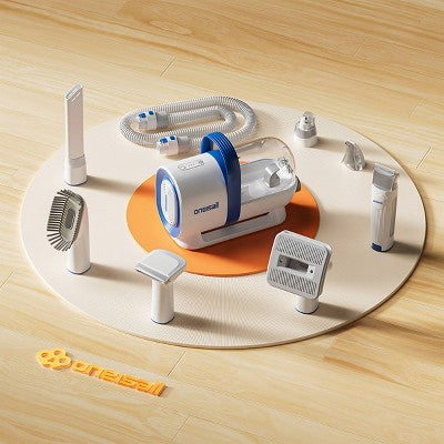 OneIsAll Cozy SE 7-in-1 Pet Grooming Vacuum Kit