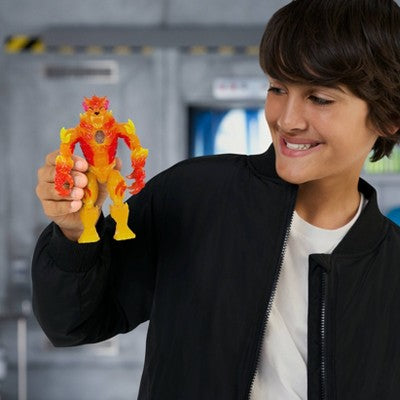 MrBeast Lab Mutators Mutation Chamber Flame Panther Action Figure