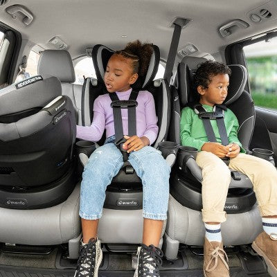 Evenflo Gold Revolve 360 Slim 2-in-1 Rotating Convertible Car Seat - Obsidian Black (LOCAL PICKUP ONLY)