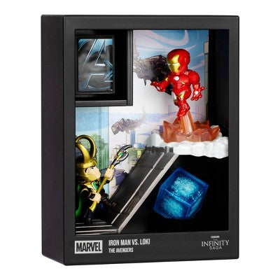 FANDROP Marvel Iron Man vs Loki Figure - 2pk