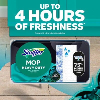 Swiffer Unstopables Fresh Heavy Duty Wet Cloths Refill - 20ct