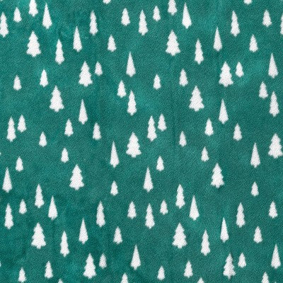 Christmas Trees Plush Throw Blanket - Wondershop