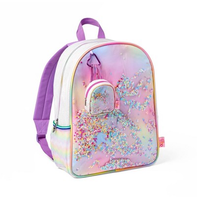 Our Generation Me and You Backpacks Rainbow Sprinkle Matching School Bags for Kids and 18" Dolls