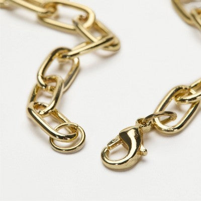 FAO Schwarz Charm Squad Gold Necklace