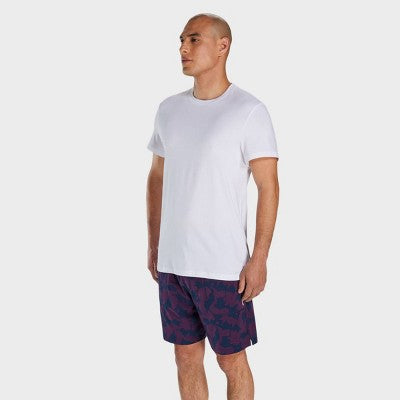 Pair of Thieves Men's Super Soft 2+1 Classic Crew Neck T-Shirt - White M: Tagless, Reinforced Seams