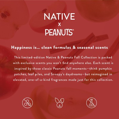 Native Peanuts Limited Edition Body Wash - Apple Orchard - 18 fl oz