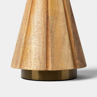 Medium Wood Christmas Tree - Threshold