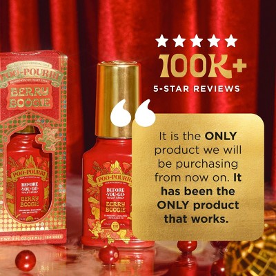 Poo-Pourri Limited Edition Holiday 2025 Berry Boogie Toilet Spray 2 fl oz