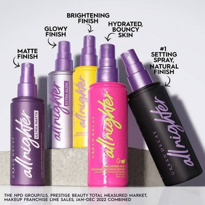 Urban Decay All Nighter Ultra Matte Makeup Setting Spray - Matte - 4 fl oz - Ulta Beauty