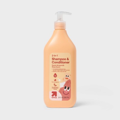 Kids' 2-in-1 Shampoo & Conditioner - Sweet Almond & Shea Scented - 20oz - up&up