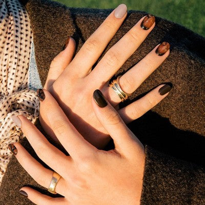 Ohora Gel Nail Art Design Line - Coffee Toffee - 30pc