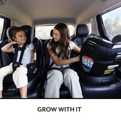 Evenflo Revolve 360 Slim 2-in-1 Rotational Convertible Car Seat - Carver Blue (LOCAL PICKUP ONLY)