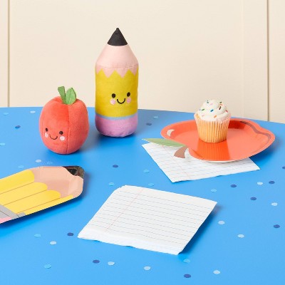 30ct School Notebook Paper Lunch Napkin, Teacher Supplies - Spritz