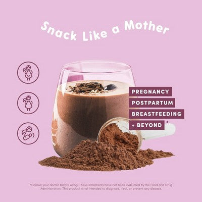 Oat Mama Power Protein Powder - Chocolate - Whey Protein Isolate - 3.6oz: 25g Protein Per Serving