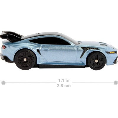 Hot Wheels Ford Mustang GTD Battery-Powered Remote Control Toy Car 1:64 Scale