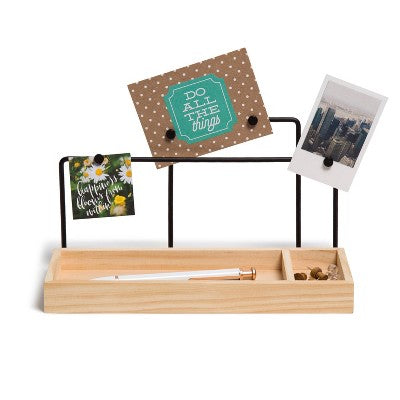 U Brands Verona Photo Tray Natural