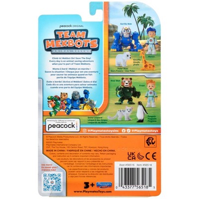 Team Mekbots: Animal Rescue Frost Mini Figure Rescue Set