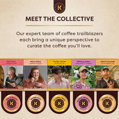 Keurig Coffee Collective Whole Hearted Dark Roast K-Cup Coffee Pods - 8ct