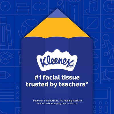 Kleenex Ultra Soft 3-Ply Facial Tissue - Back-to-School Pack - 4pk/480ct
