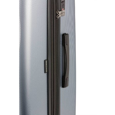 SWISSGEAR Energie Hardside Large Checked Spinner Suitcase - Iron Gray