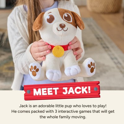 Chuckle & Roar Hide & Seek Puppy Interactive Plush Toy with Sounds - Kids Electronic Game Ages 3+