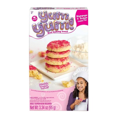 YumYum! Shimmer n' Sugar Cookie Mix: Creative Real-Food Baking Kit by NSI International