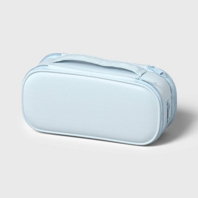 Large Multi Compartment Pouch Light Blue - up&up