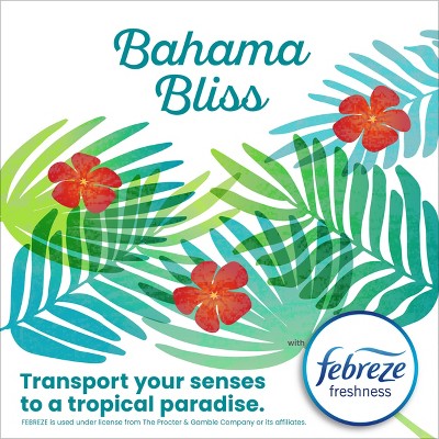 Glad ForceFlex MaxStrength Bahama Bliss Drawstring Trash Bags - Febreze Freshness - 13gal - 45ct