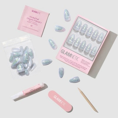 Glamnetics Electric Lover Fake Nails