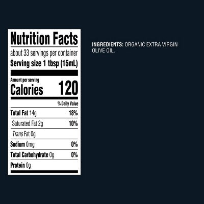 Organic Extra Virgin Olive Oil - 16.9 fl oz - Good & Gather (LOCAL PICKUP ONLY)
