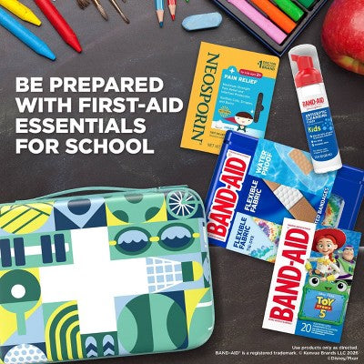Band-Aid Brand Build Your Own First-Aid Kit Icon Bag