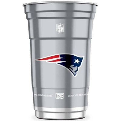 Top Cup NFL New England Patriots Disposable Cups - 20oz/10ct