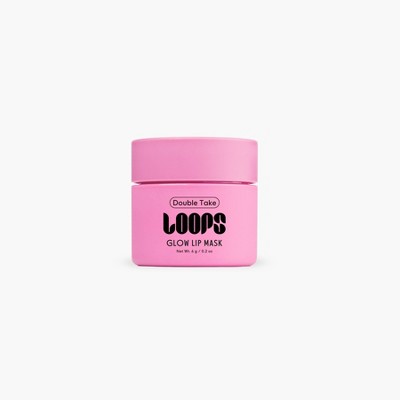 LOOPS Double Take Mini Lip Mask: Brightening, 0.2 Net Weight, 1 Pack