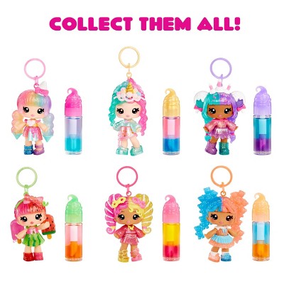 Yummiland Lip Gloss Doll: Mystery Color Change - Mila Mallows Includes DIY Lip Gloss + Removable Keychain