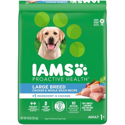 IAMS Proactive Health Chicken and Whole Grain Flavor Large Breed Adult Dry Dog Food - 40lbs (LOCAL PICKUP ONLY)