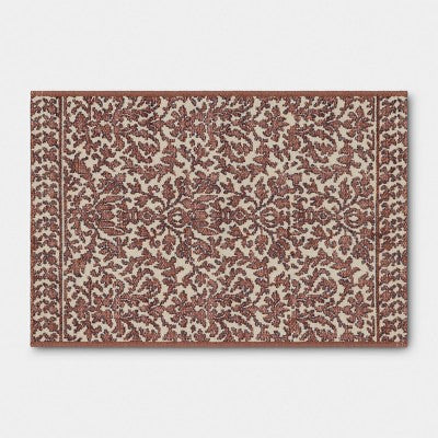 24"x36" Vines Scatter Accent Rug Brown - Threshold (LOCAL PICKUP ONLY)